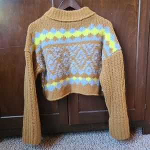 NWT Free People Alpine Sweater Brand New